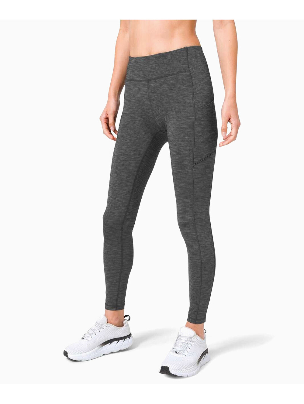 Athleta Leggings Womens XS Gray High Rise Pockets Yoga Athletic Run